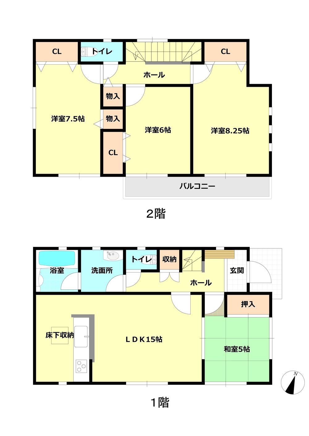 Floor plan. 17.8 million yen, 4LDK, Land area 220.5 sq m , We will give priority to the building area 98.82 sq m Current Status. 