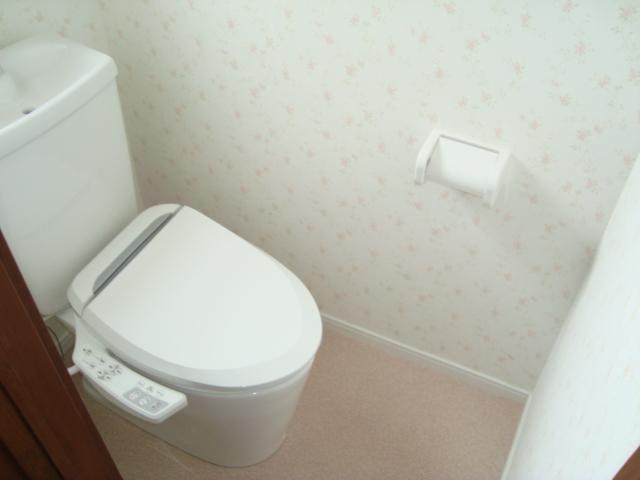 Toilet. It is may not crowded with family in busy hours of the morning when there is a toilet on the second floor