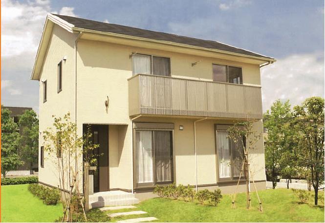 Building plan example (exterior photos). Building plan example (compartment No.3) building price 9,980,000 yen, Building area 91.08 sq m