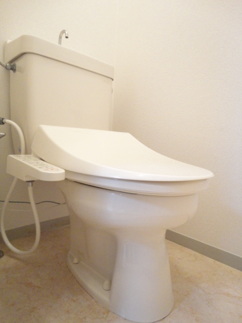 Toilet. With Washlet