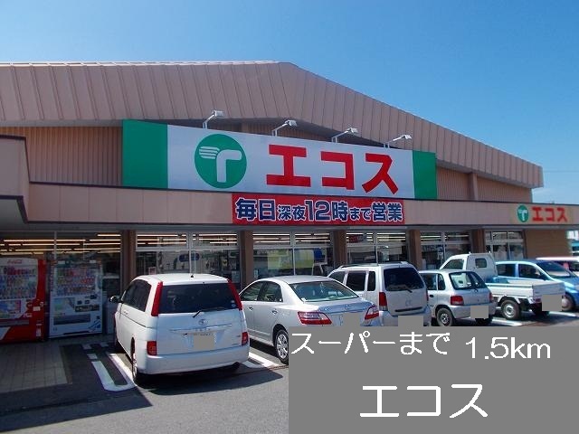 Supermarket. Ecos to (super) 1500m