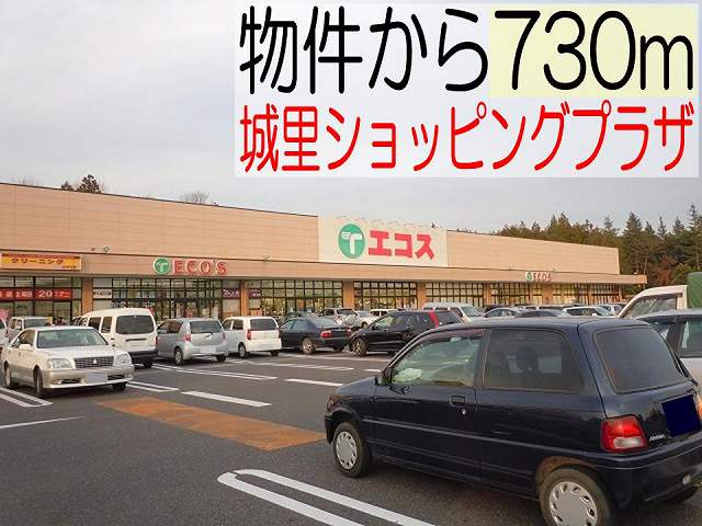Shopping centre. Shirosato shopping 730m to Plaza (shopping center)