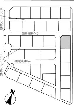 Compartment figure. Land price 5.9 million yen, Land area 222.51 sq m