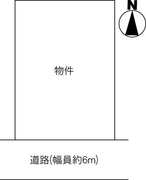 Compartment figure. Land price 15 million yen, Land area 309 sq m