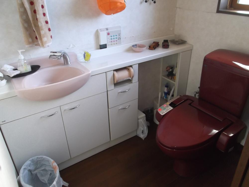 Toilet. It is your toilet to clean. Spacious is also indoor space also attached restroom. 