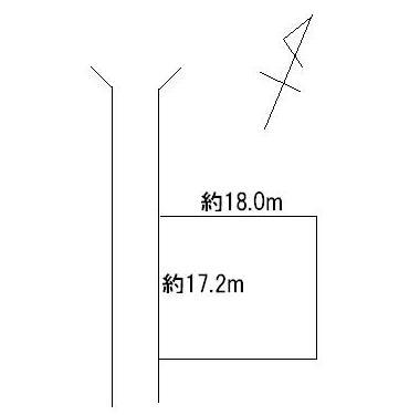 Compartment figure. Land price 5.7 million yen, Land area 331 sq m
