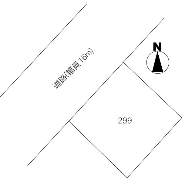 Compartment figure. Land price 10,120,000 yen, Land area 337 sq m road is also spacious.