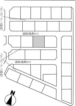 Compartment figure. Land price 5.5 million yen, Land area 219.67 sq m