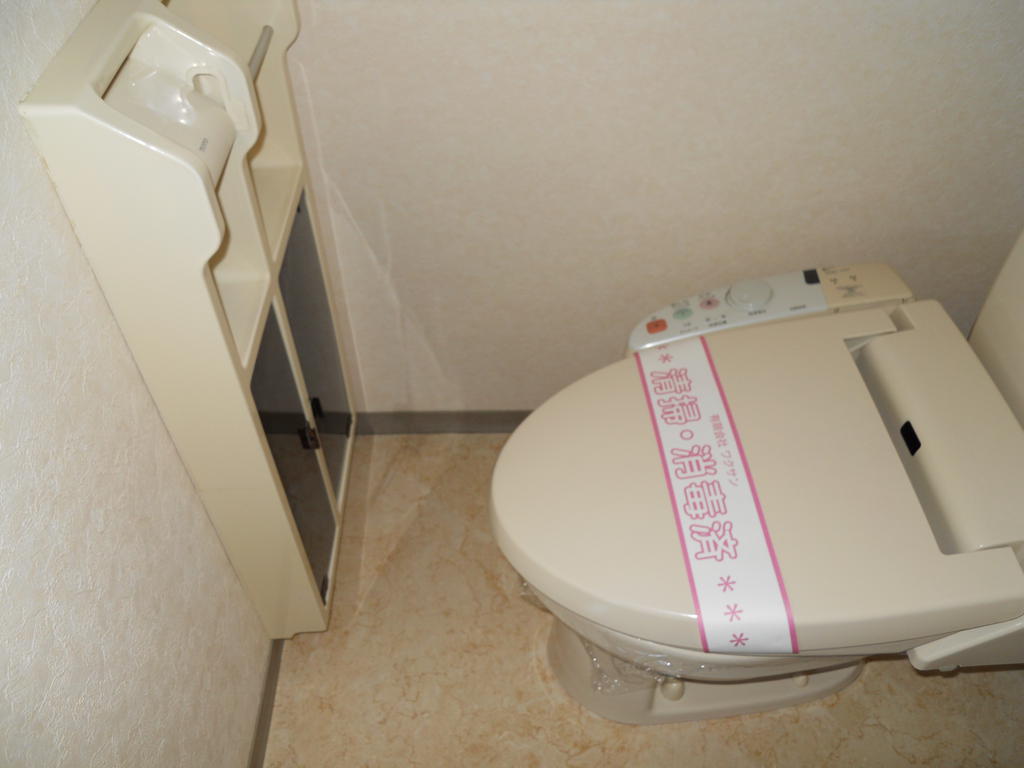 Toilet. Glad function ~  ☆ There Washlet ~ ^^