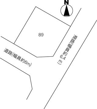 Compartment figure. Land price 6 million yen, Land area 188.6 sq m
