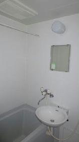 Bath. With bathroom dryer