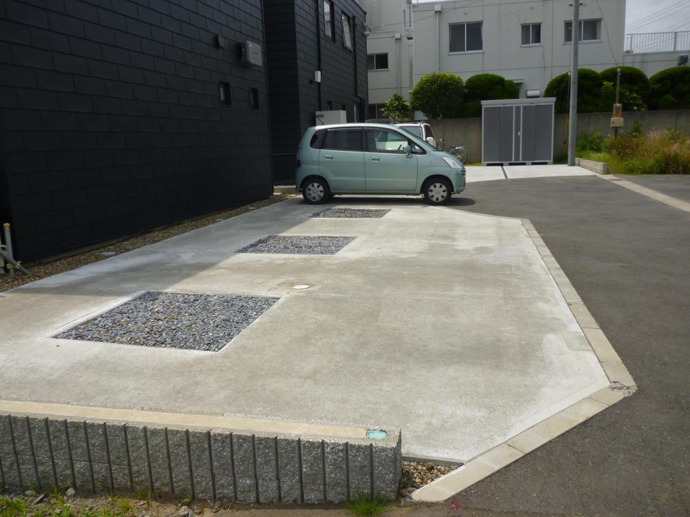 Parking lot. Parking space