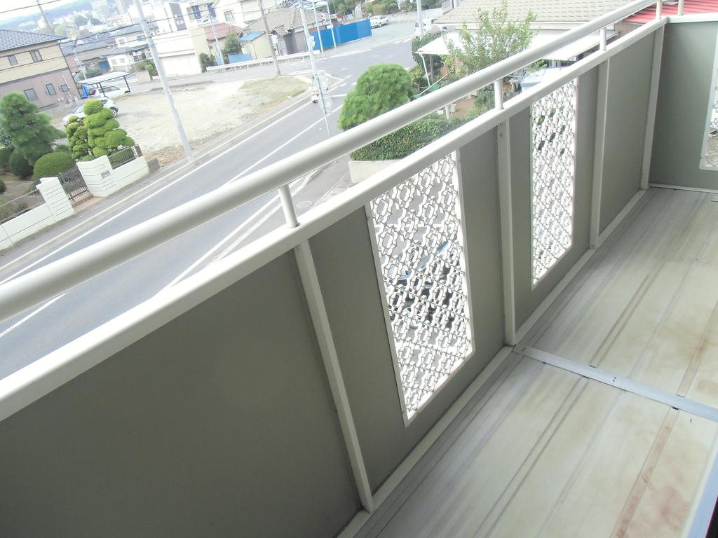 Balcony. Spacious balcony