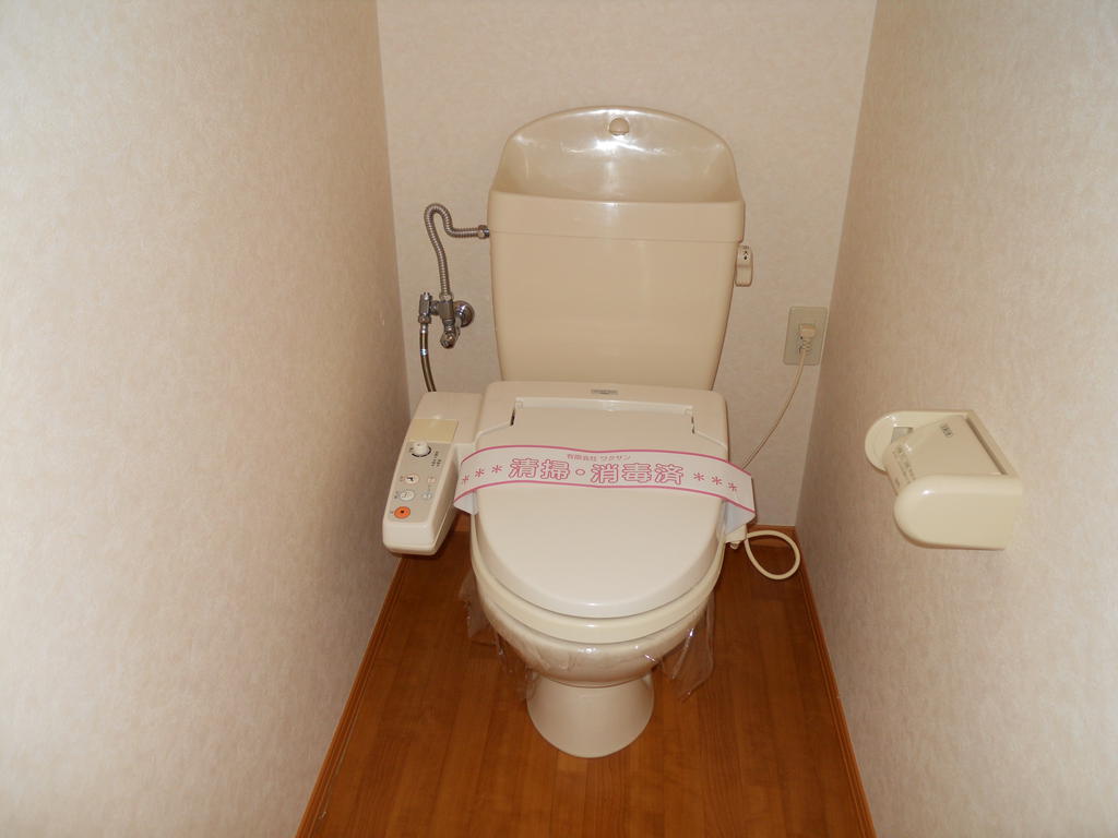 Toilet. Happy with Washlet