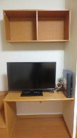 Living and room. tv set