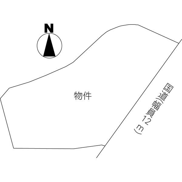 Compartment figure. Land price 8 million yen, Land area 466.7 sq m