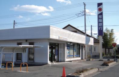 Bank. Joyo Bank Sakuragawa to branch office 1192m