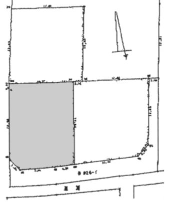 Compartment figure. Land price 8.95 million yen, Land area 217.47 sq m