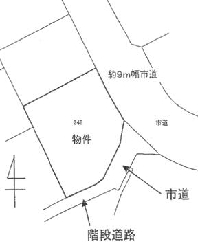 Compartment figure. Land price 4.8 million yen, Land area 347.39 sq m
