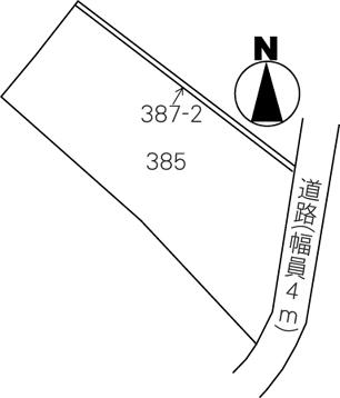 Compartment figure. Land price 11.3 million yen, Land area 537 sq m