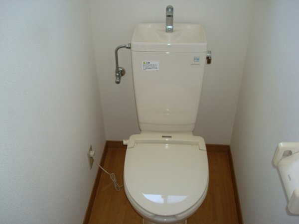 Toilet. Heating toilet seat