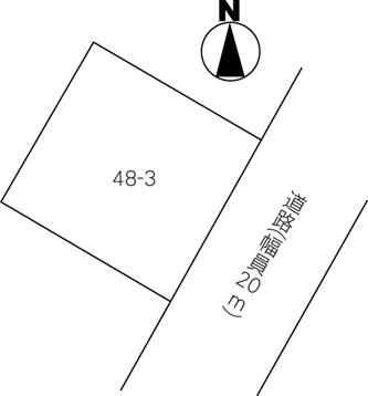 Compartment figure. Land price 15.8 million yen, Land area 165.84 sq m