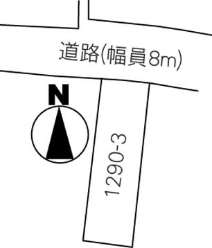 Compartment figure. Land price 5.8 million yen, Land area 227.69 sq m