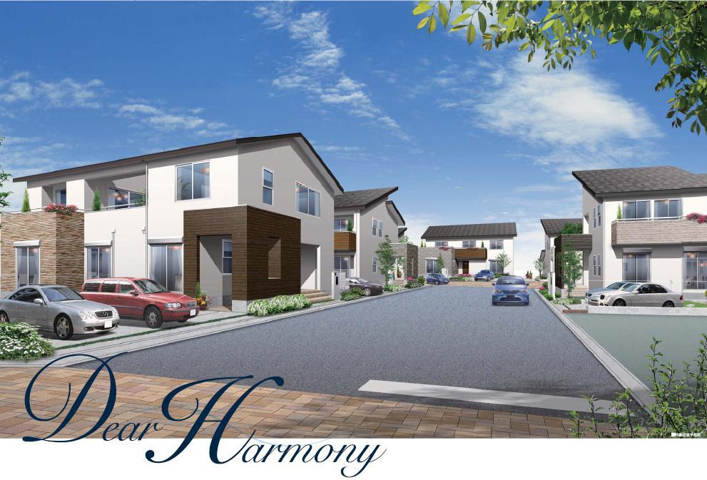 Cityscape Rendering. Life Town Nagahori Deer Fort