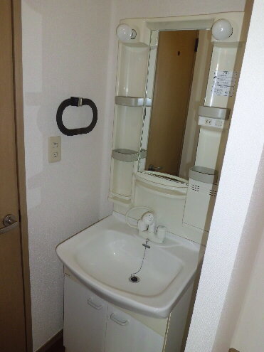 Washroom. With shampoo dresser