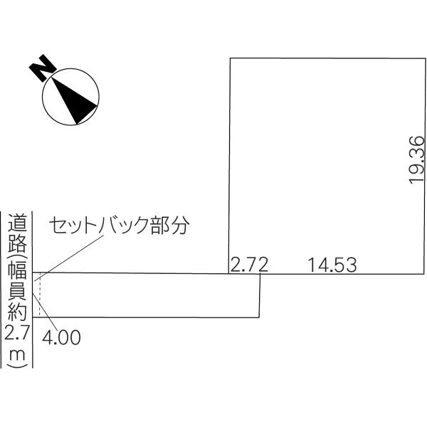 Compartment figure. Land price 13 million yen, Land area 330.8 sq m