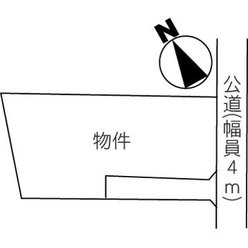 Compartment figure. Land price 9.6 million yen, Land area 397.02 sq m