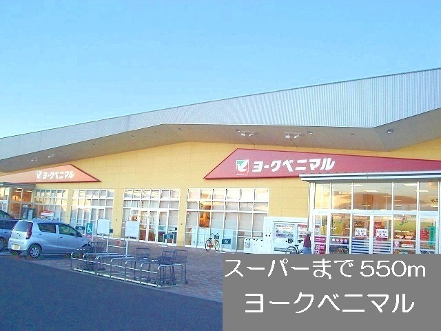 Supermarket. York-Benimaru to (super) 550m