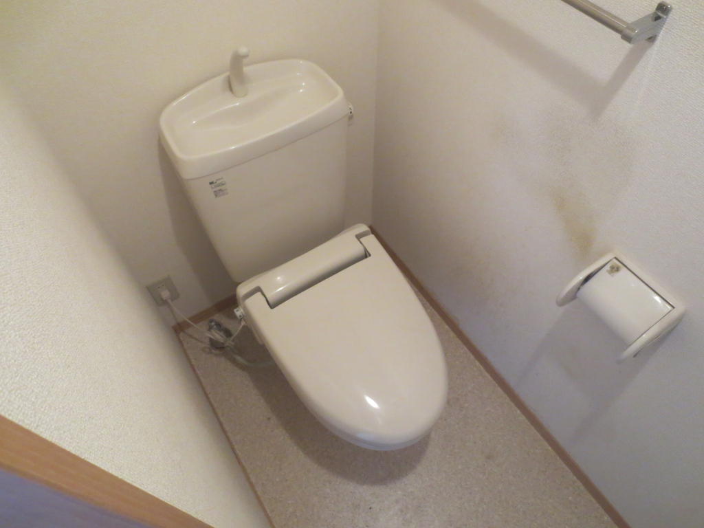 Toilet. Heating toilet seat