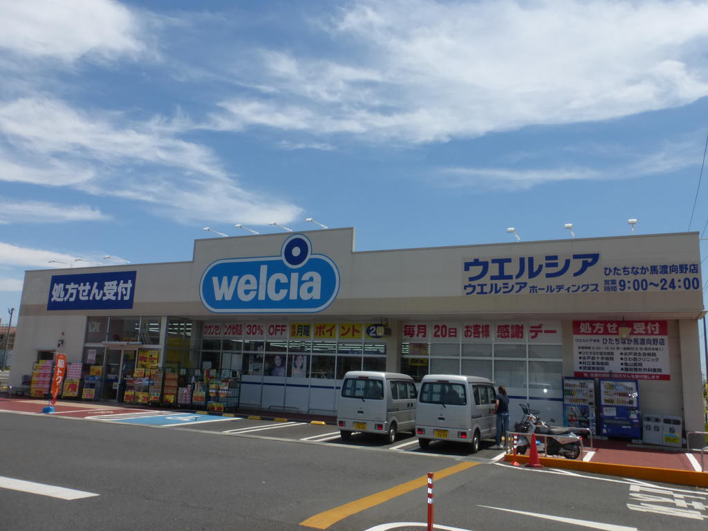 Dorakkusutoa. Drag Terashima Hitachinaka Mawatari Kono shop 1575m until (drugstore)