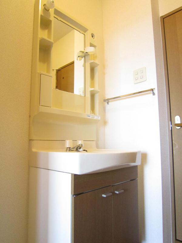 Washroom. Bathroom vanity