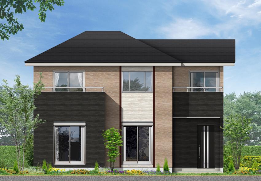 Rendering (appearance). Large family also the comfort in a safe house 5LDK (Building 2) Rendering