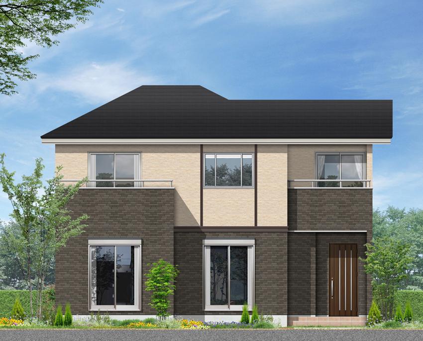Rendering (appearance). House there is a spacious sum space (5 Building) Rendering