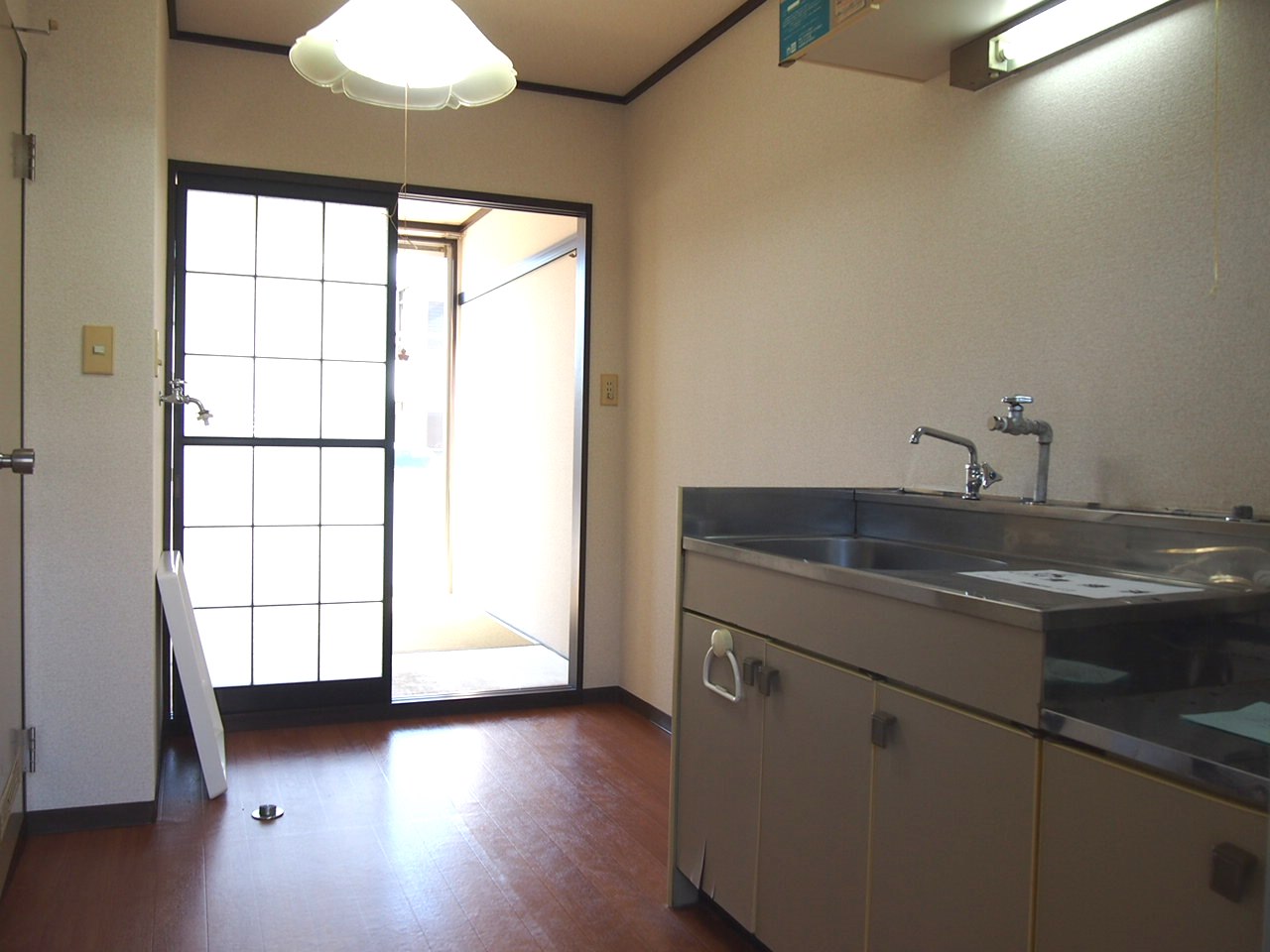 Kitchen. Indoor Laundry Storage