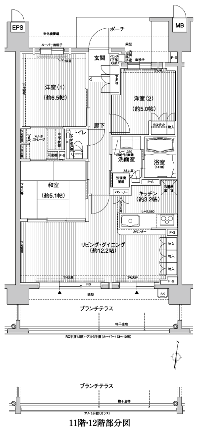 Floor: 3LDK, occupied area: 73.08 sq m, Price: 26,800,000 yen, now on sale