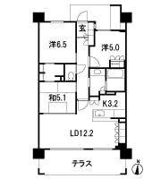 Floor: 3LDK, occupied area: 73.08 sq m, Price: 26,800,000 yen, now on sale