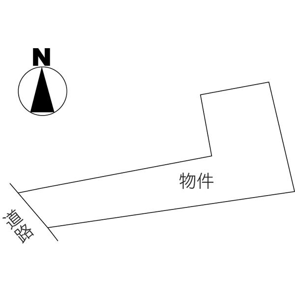 Compartment figure. Land price 15 million yen, Land area 996 sq m