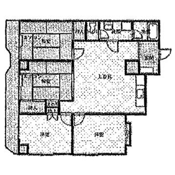 Floor plan. 4DK, Price 3.5 million yen, Occupied area 71.94 sq m , Balcony area 9 sq m