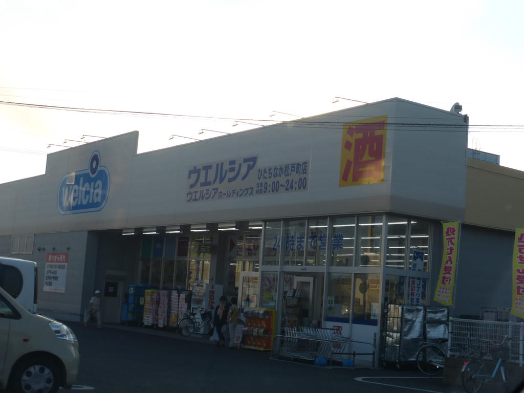 Dorakkusutoa. Drag Terashima Hitachinaka Mawatari shop 600m until (drugstore)