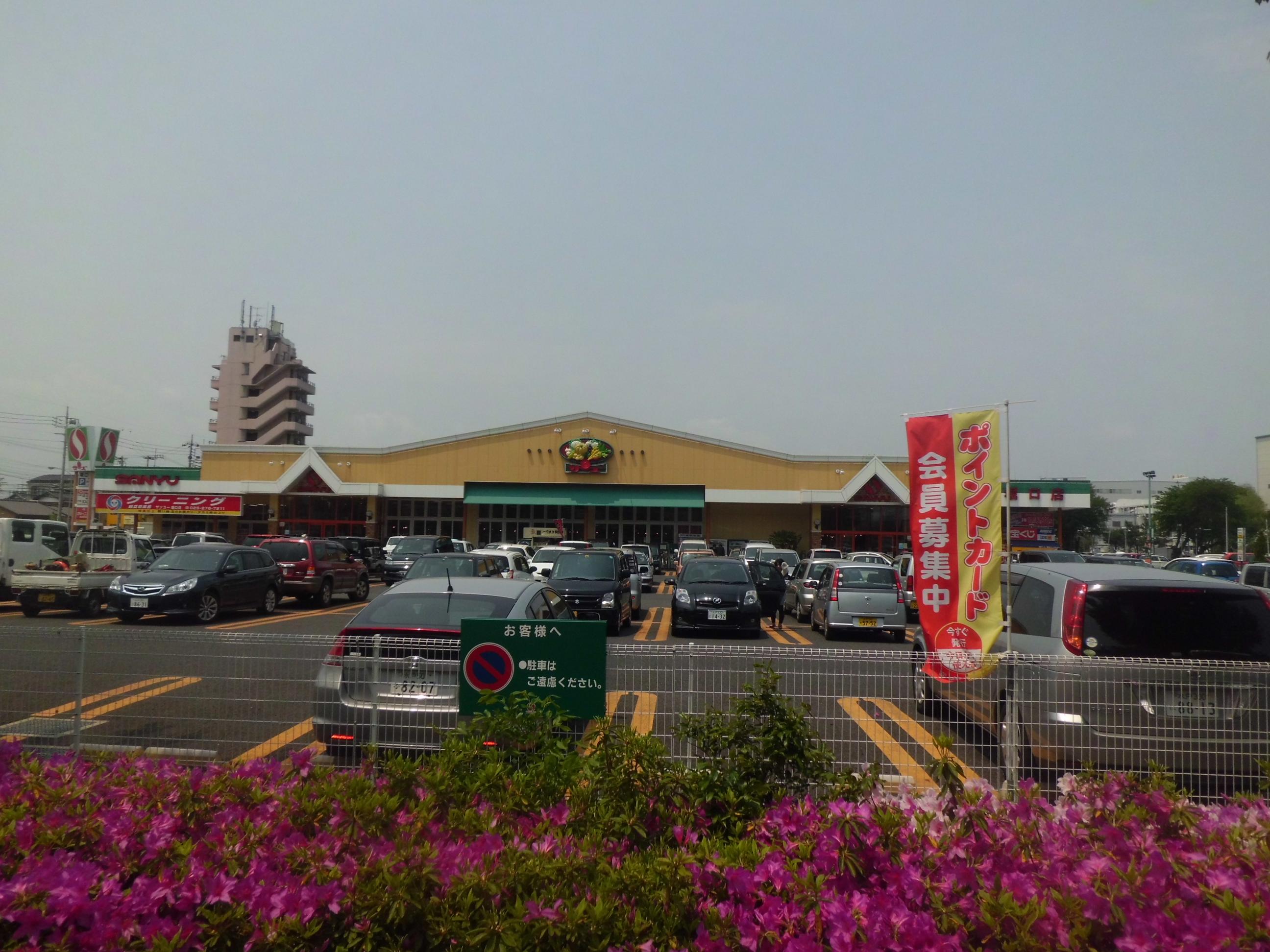 Supermarket. Sanyu store Horiguchi 971m to the store (Super)