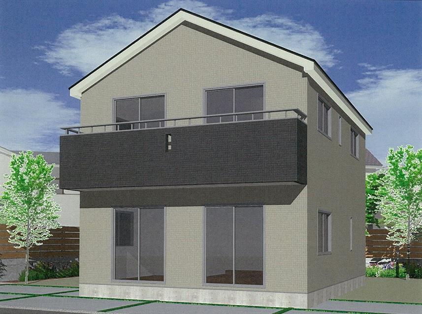 Rendering (appearance). With spacious parking can be three or more parking new homes appeared ☆ 