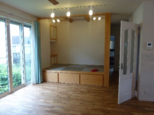 Other room space. Japanese-style space of 3 pledge to living