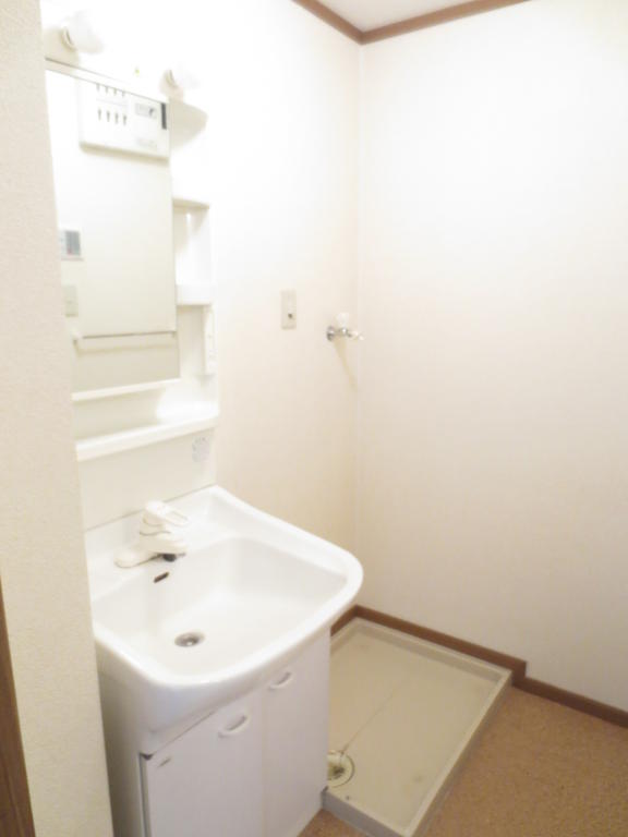 Washroom. Bathroom vanity ・ Indoor Laundry location