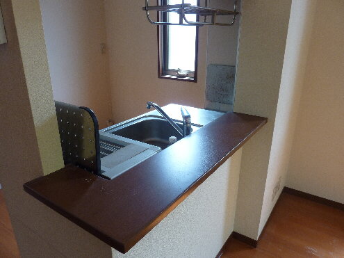Kitchen. It comes with a window