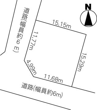 Compartment figure. Land price 1.98 million yen, Land area 225.93 sq m