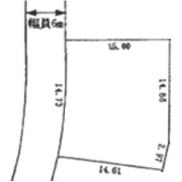 Compartment figure. Land price 7,311,000 yen, Land area 238.93 sq m